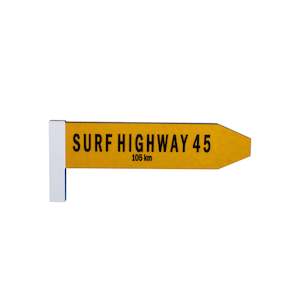 Gift: Give Me A Sign Surf Highway 45 Magnet