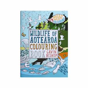 Wildlife of Aotearoa Colouring Book