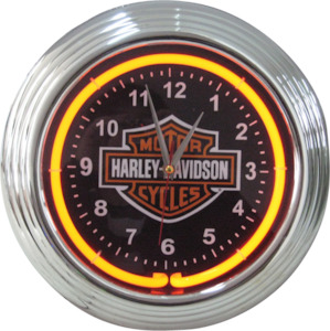 Harley Davidson Neon Clock - NENC-31