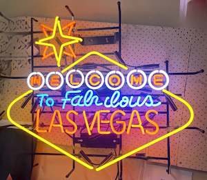 Welcome To Fabulous Las Vegas  Neon Sign  NEN-175