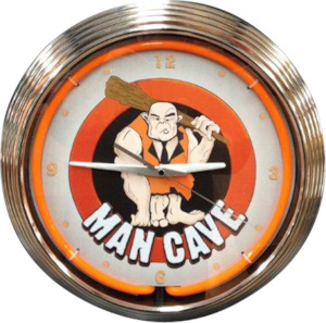 Man Cave Neon Clock - NENC-138