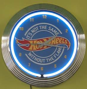 Hot Wheels Neon Clock - NENC-546