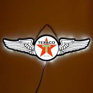 Texaco Wings Slim Line LED Sign - NEP-285