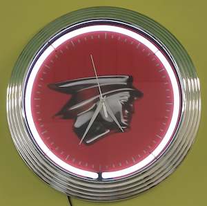 Mercury Man 1967-68 Neon Clock - NENC-19