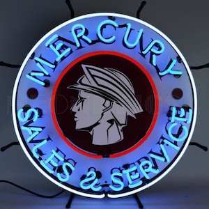 Ford Mercury Sales & Service Neon Sign - NEA-002