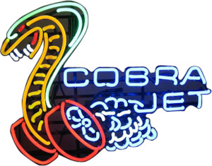 Cobra Jet Neon Sign - NEA-219