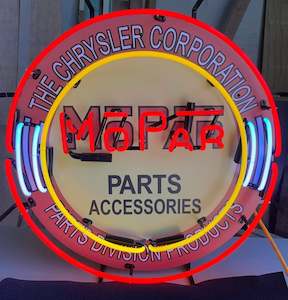 Electric light fittings: Mopar Parts Accessories Neon Sign - NEA-059