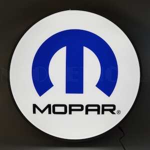 Mopar Illuminated LED Dome Sign - NED-003