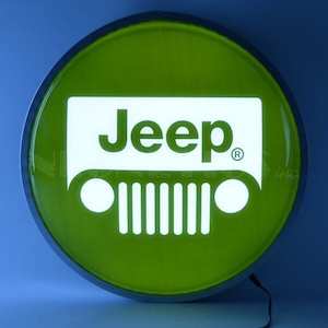 Jeep Illuminated LED Dome Sign - NED-004