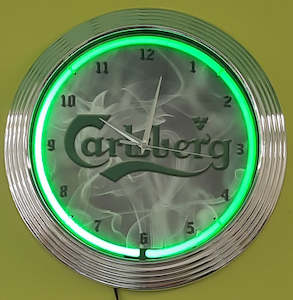 Carlsberg Neon Clock - NENC-502