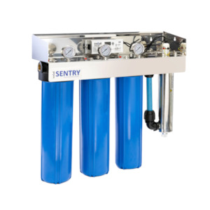 Integrated Filtration & UV System - 20" Jumbo with 48W UV