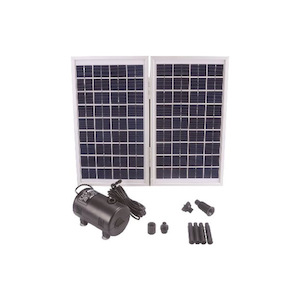 Plumbing goods wholesaling: Reefe RSF1360 – Solar Fountain Pond Pump Kit