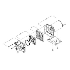 Shurflo Blaster Upper Housing and Switch Assembly