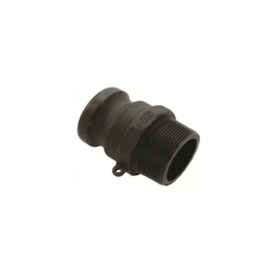 Polypropylene Type F Camlock Fittings BSPM x Male Adaptor