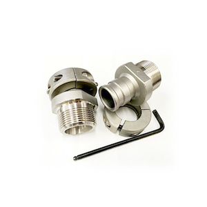 Plumbing goods wholesaling: Flexibore 304 Stainless Steel Coupling for 100 Series