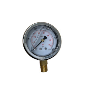 Pressure Gauge S/Steel 304 – 63mm Dial