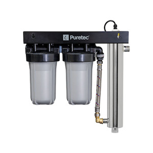 Plumbing goods wholesaling: Puretec WU-UV Filtration & UV with Reversible Mounting Frame