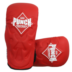 BOXING GLOVE/PAD HYBRID - Talon™ - 16oz - RED/BLACK