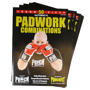 PRINTED BOOK - Punchfit® 50 Combo Pad Work Boxing Book