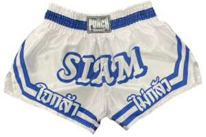 THAI SHORTS - Siam™ - WHITE/BLUE