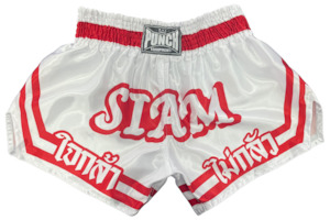 THAI SHORTS - Siam™ - WHITE/RED