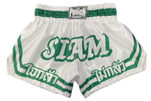 THAI SHORTS - Siam™ - WHITE/GREEN