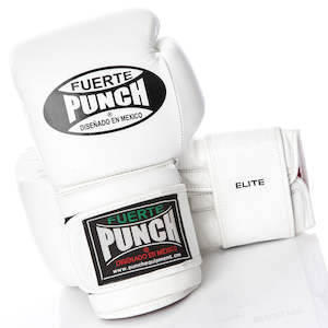 BOXING GLOVES - Mexican™ ELITE - WHITE