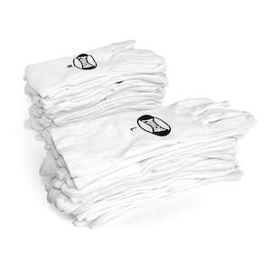 COTTON INNERS - Bulk Pack (10pairs) - WHITE - LARGE