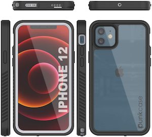 iPhone 12  Waterproof Case, Punkcase [Extreme Series] Armor Cover W/ Built In Sc…