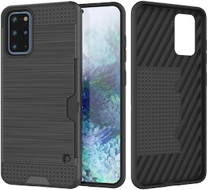 Galaxy S20+ Plus  Case, PUNKcase [SLOT Series] [Slim Fit] Dual-Layer Armor Cover…