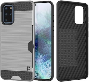 Galaxy S20+ Plus  Case, PUNKcase [SLOT Series] [Slim Fit] Dual-Layer Armor Cover…