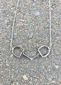 "Snaffle" Sterling Silver Necklace