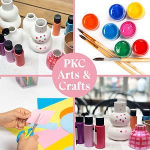 PKC - Arts & Crafts, Paint your own Vases | Tuesday 1st October