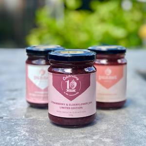 Punnet's Strawberry and elderflower jam