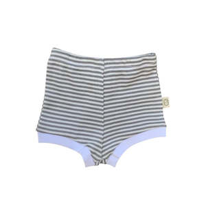 Baby wear: Shorts - Grey Stripe