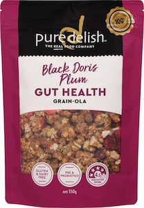 Black Doris Plum Grain-ola (Gut Health) 350g