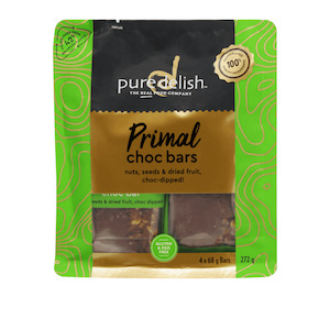 Food manufacturing: Primal Choc Bar Multi Pack (4 bars)