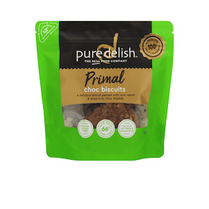 Food manufacturing: Primal Choc Biscuits 8 Pack