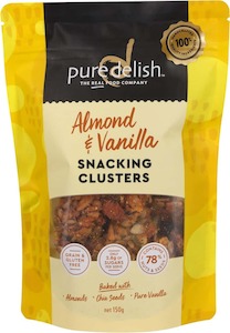 Almond & Vanilla Snacking Clusters 150g