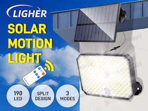 190 LED Solar Flood Light Motion Sensor