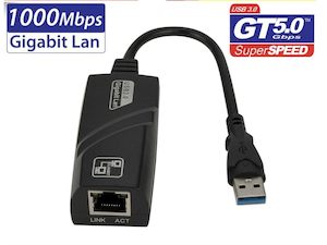 USB 3.0 to Gigabit RJ45 Ethernet LAN Adapter 1000Mbps for PC Laptop Mac