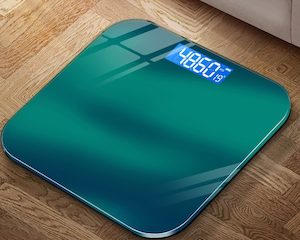 180kg Digital Fitness Weight Bathroom Gym Body Glass LCD Electronic Scale