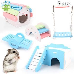 5pcs Hamster Toys Set  Guinea Pig