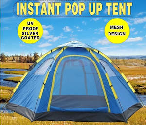 6 Person Instant Pop-up Camping Tent