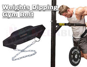 Homewares: Weights Dipping Gym Dip Belt Chin Pull Up Weight Lifting Belt