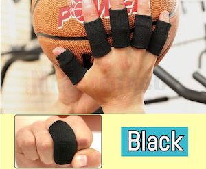 10pcs Stretchy Finger Sleeve Wrap Arthritis Guard *2 Colours