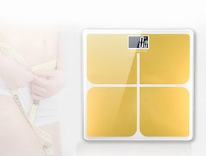 180kg Digital Fitness Weight Bathroom Gym Body Glass LCD Electronic Scale