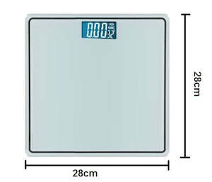 180kg Digital Fitness Weight Bathroom  Scale *White