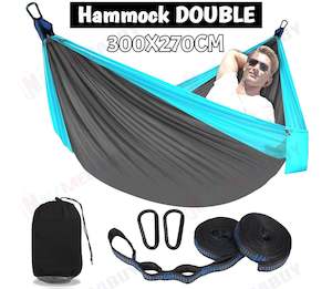 Homewares: Camping Hammock  Double size*Blue