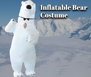 InflatableSuit Fancy Costume Polar Beer